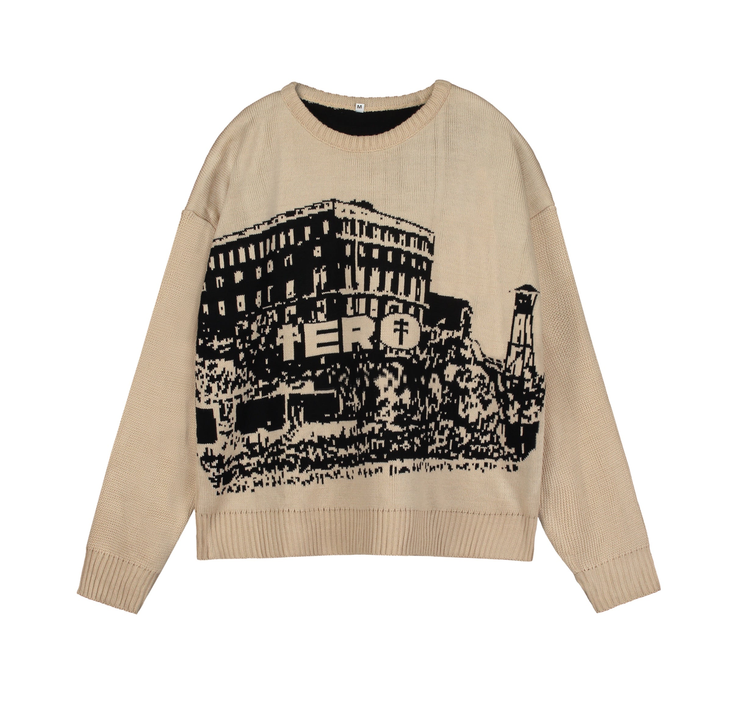 FEDERAL PRISION KNITTED beige (reversible)