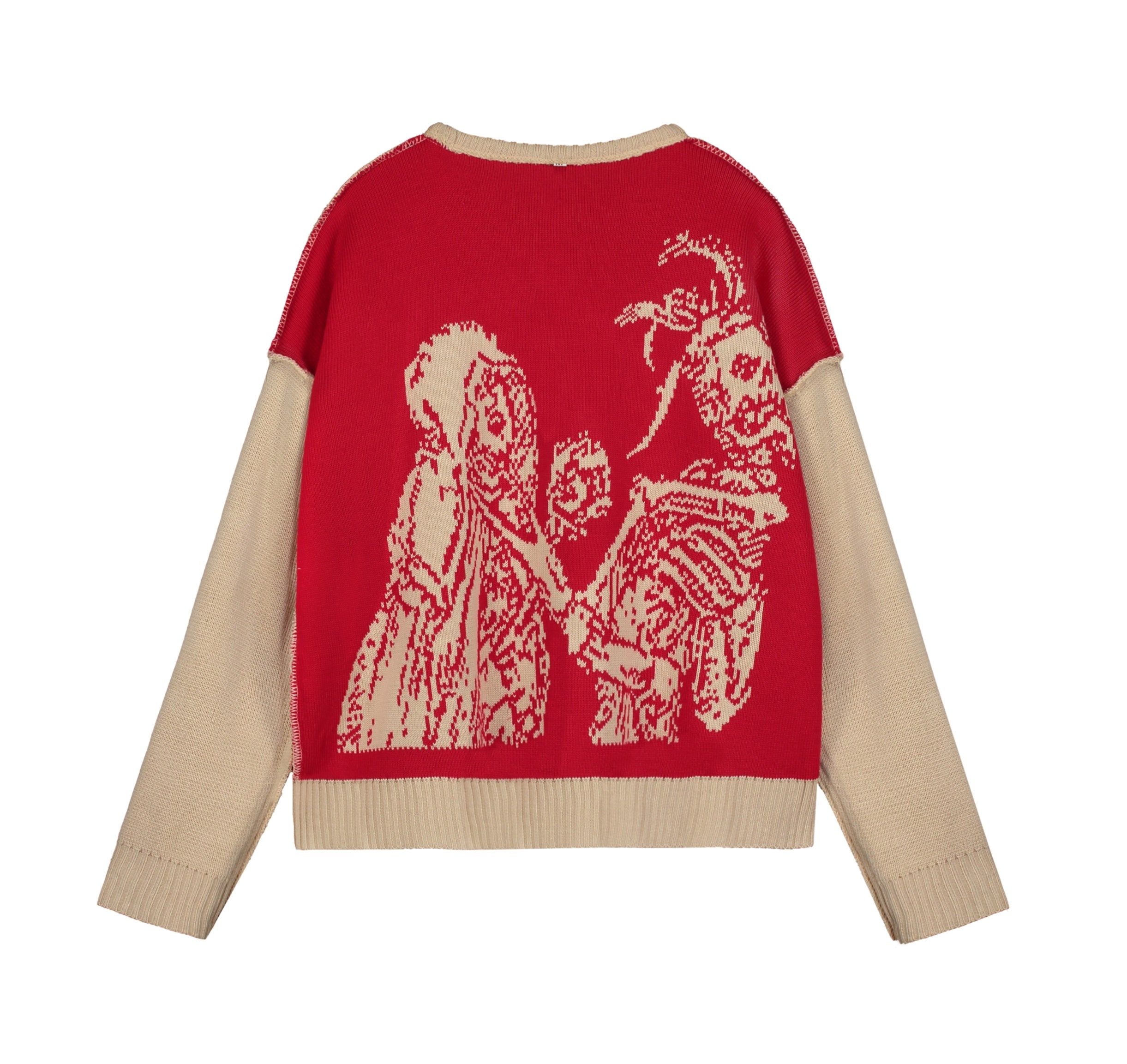 JUDGAMENT KNITTED beige (reversible)