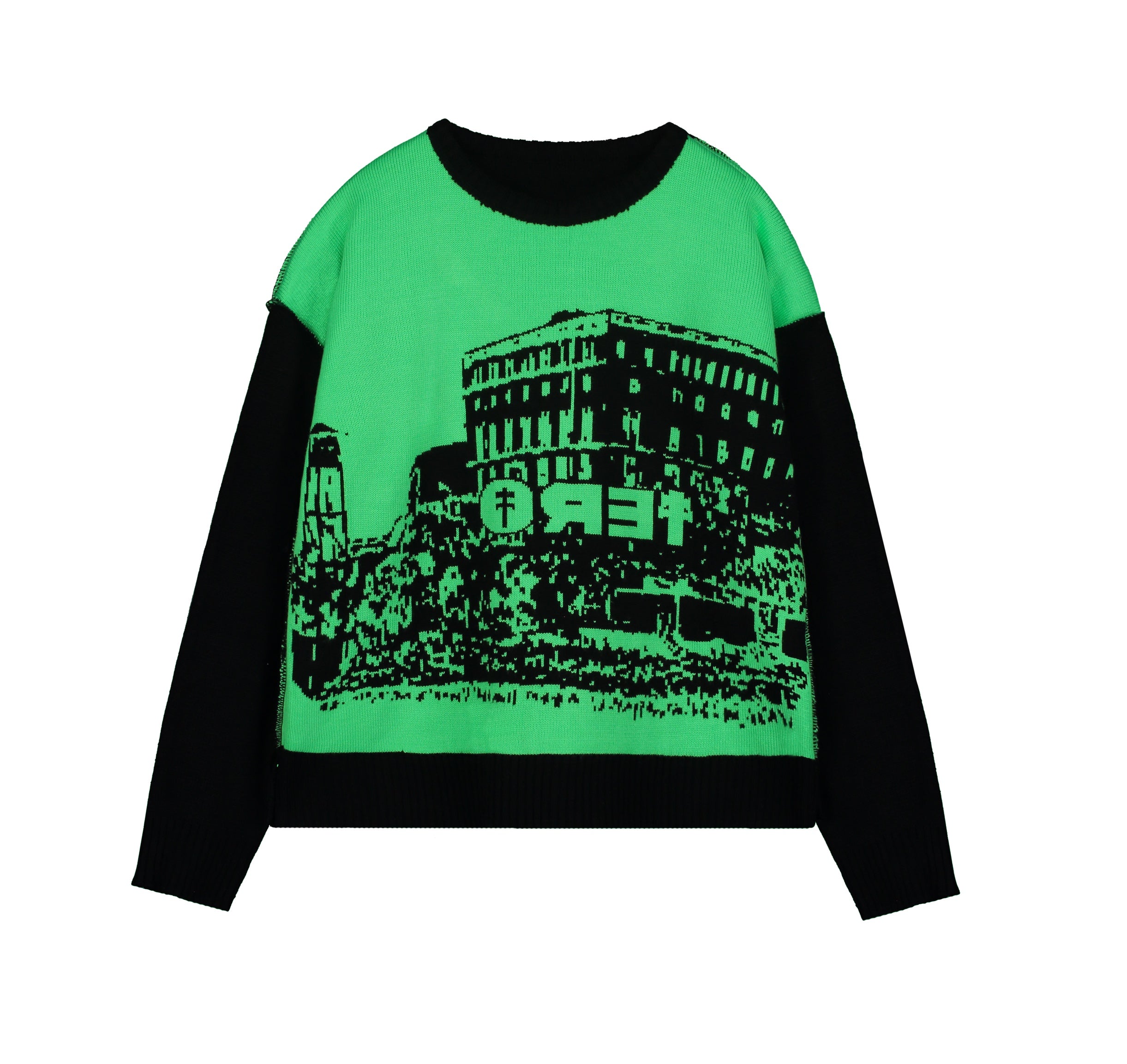 FEDERAL PRISION KNITTED black (reversible)