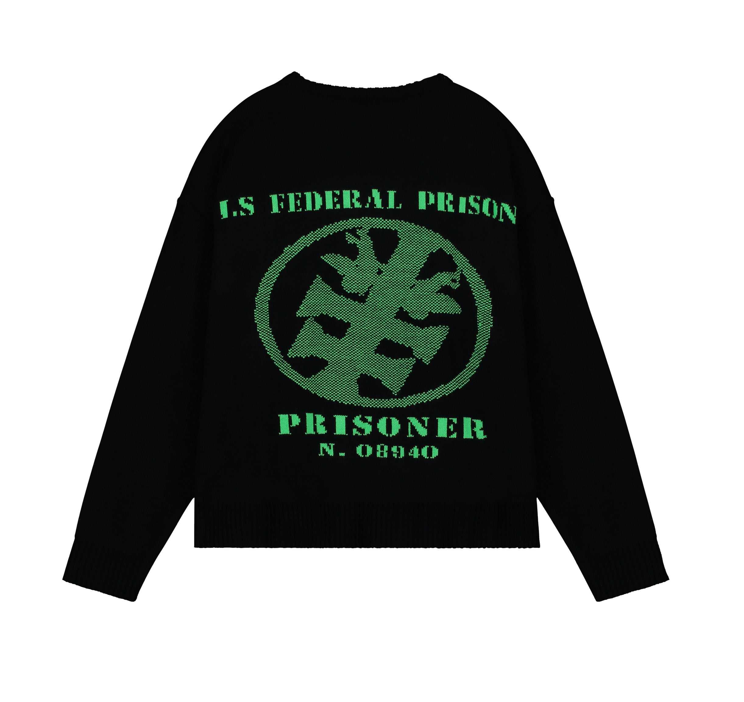 FEDERAL PRISION KNITTED black (reversible)