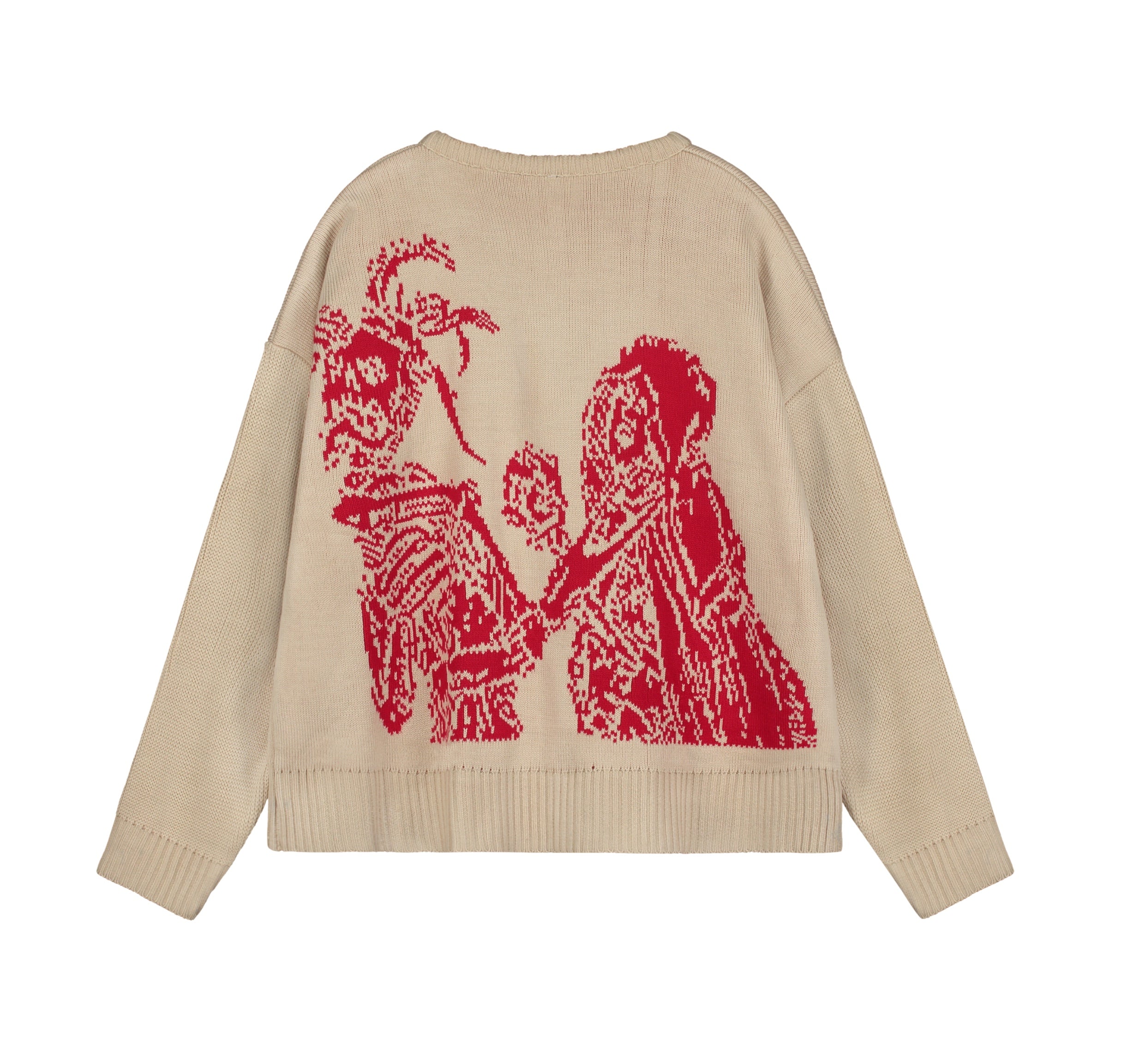 JUDGAMENT KNITTED beige (reversible)