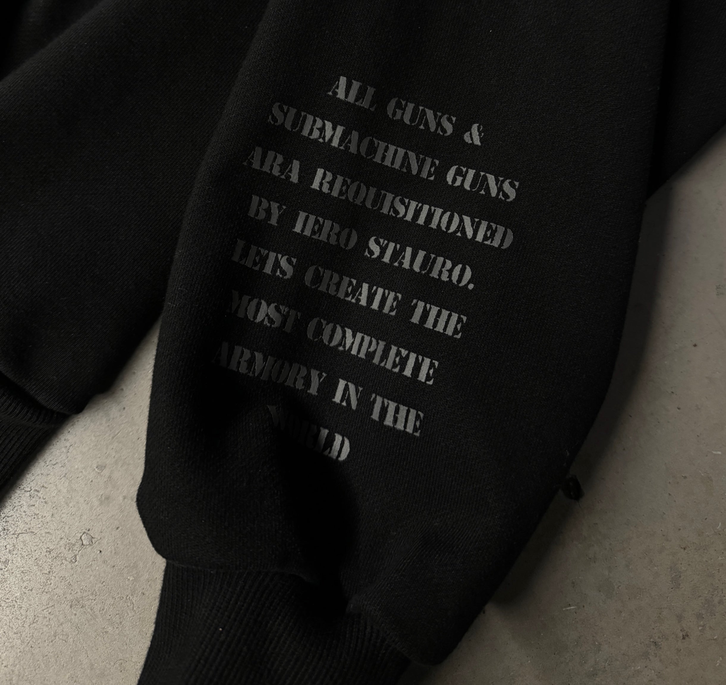 PATCHED ARMORY hoodie