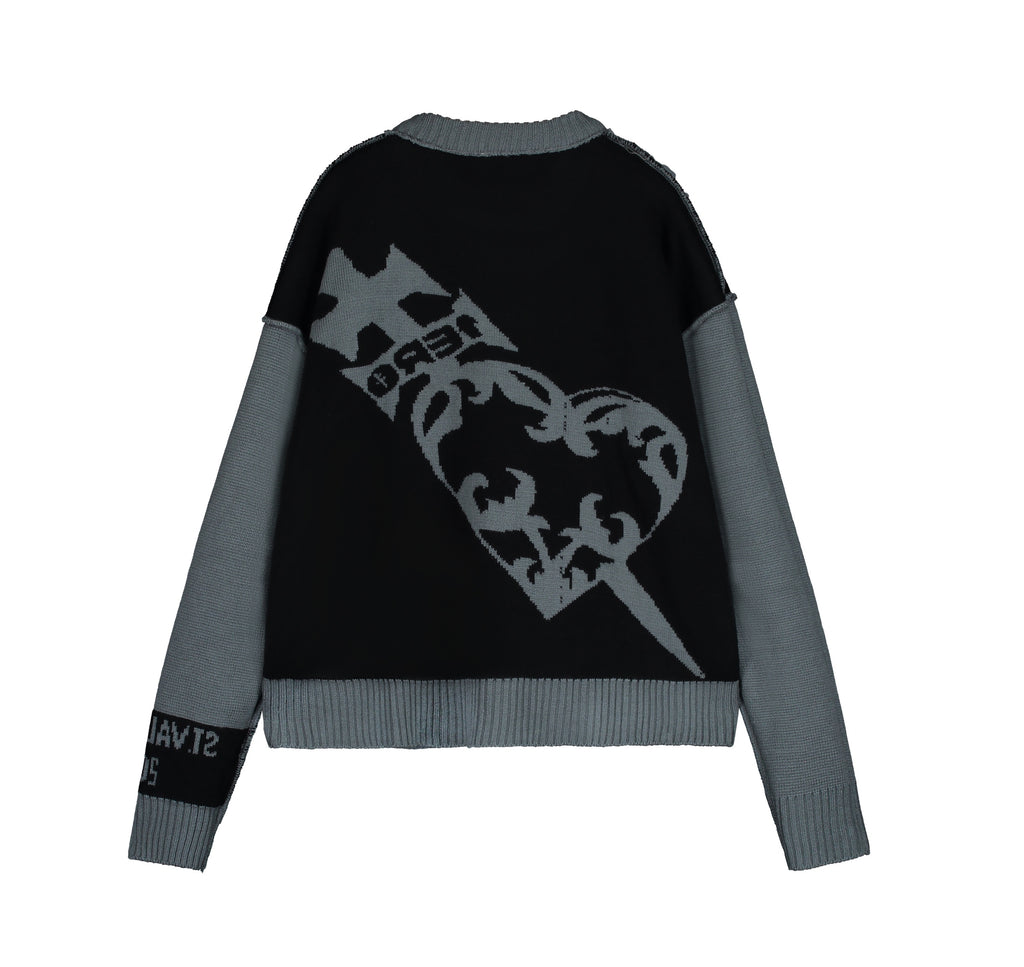 DARK LOVE grey (reversible)