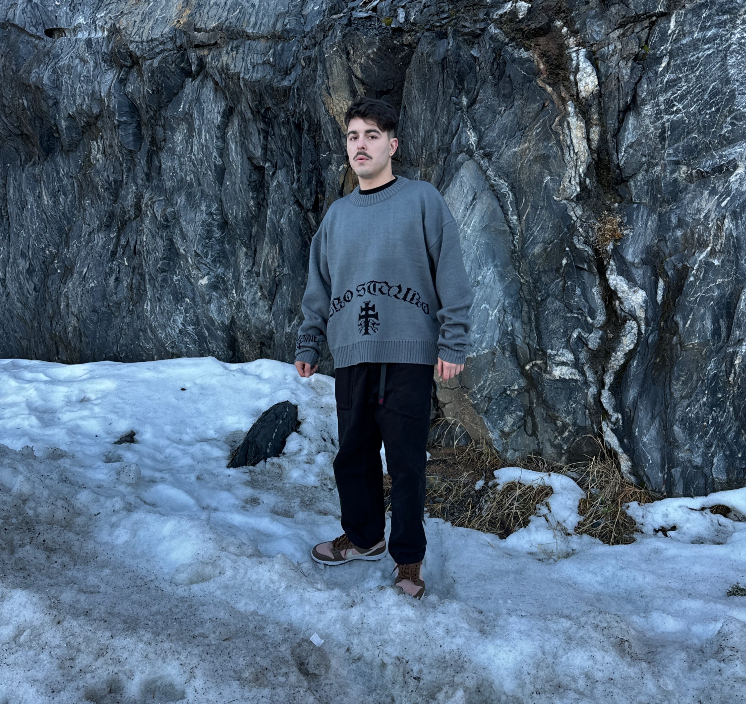 DARK LOVE grey (reversible)