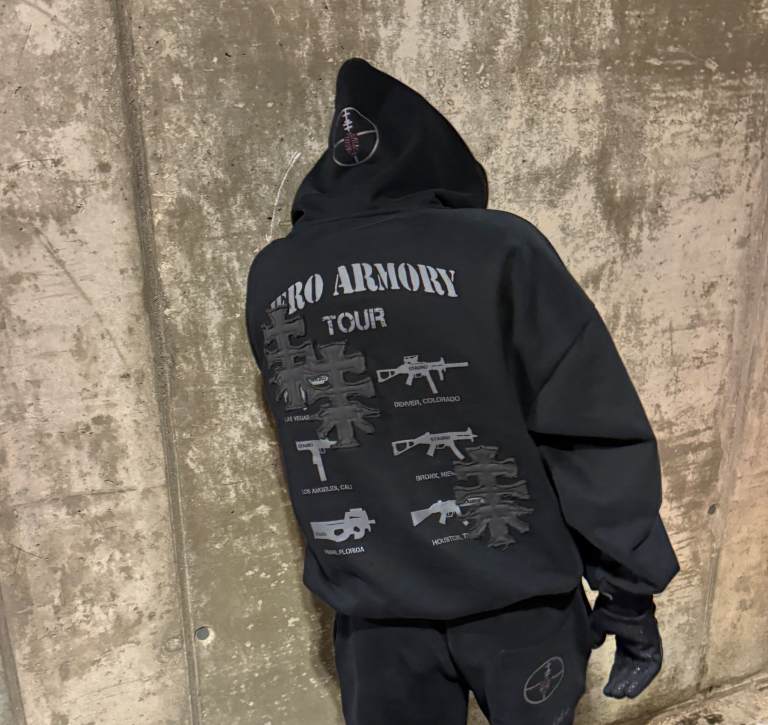 PATCHED ARMORY hoodie