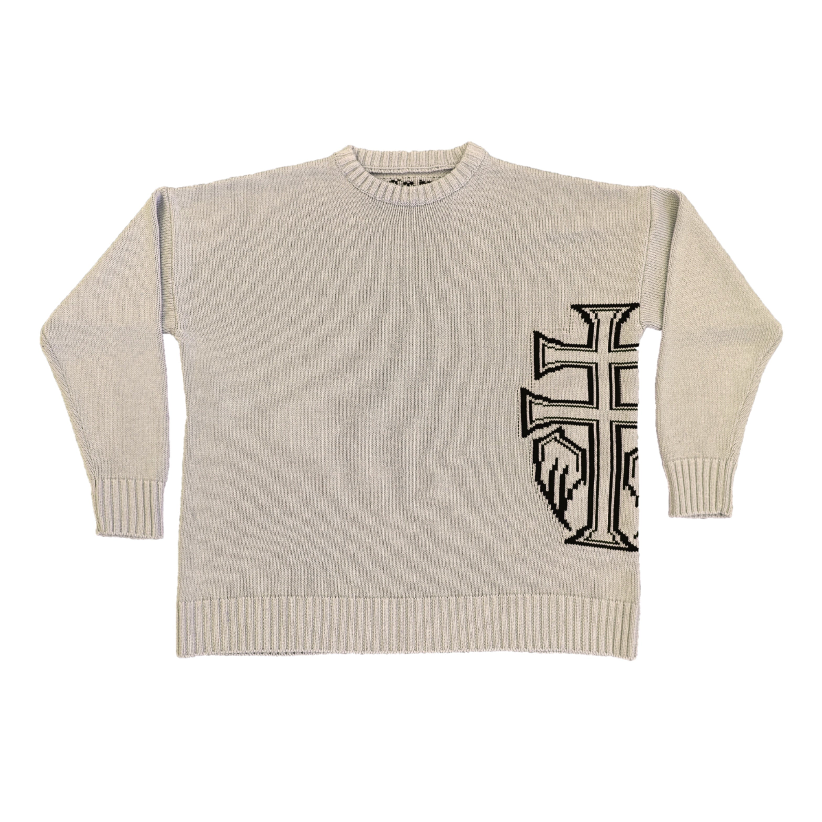 SWEATER CROSS BEIGE